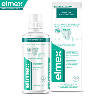 Elmex Sensitive Plus Mouthwash 400ml – Relief from Tooth Sensitivity & Enamel Protection