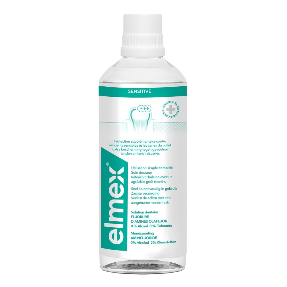 Elmex Sensitive Dental Solution 400ml – Gentle Sensitivity Relief