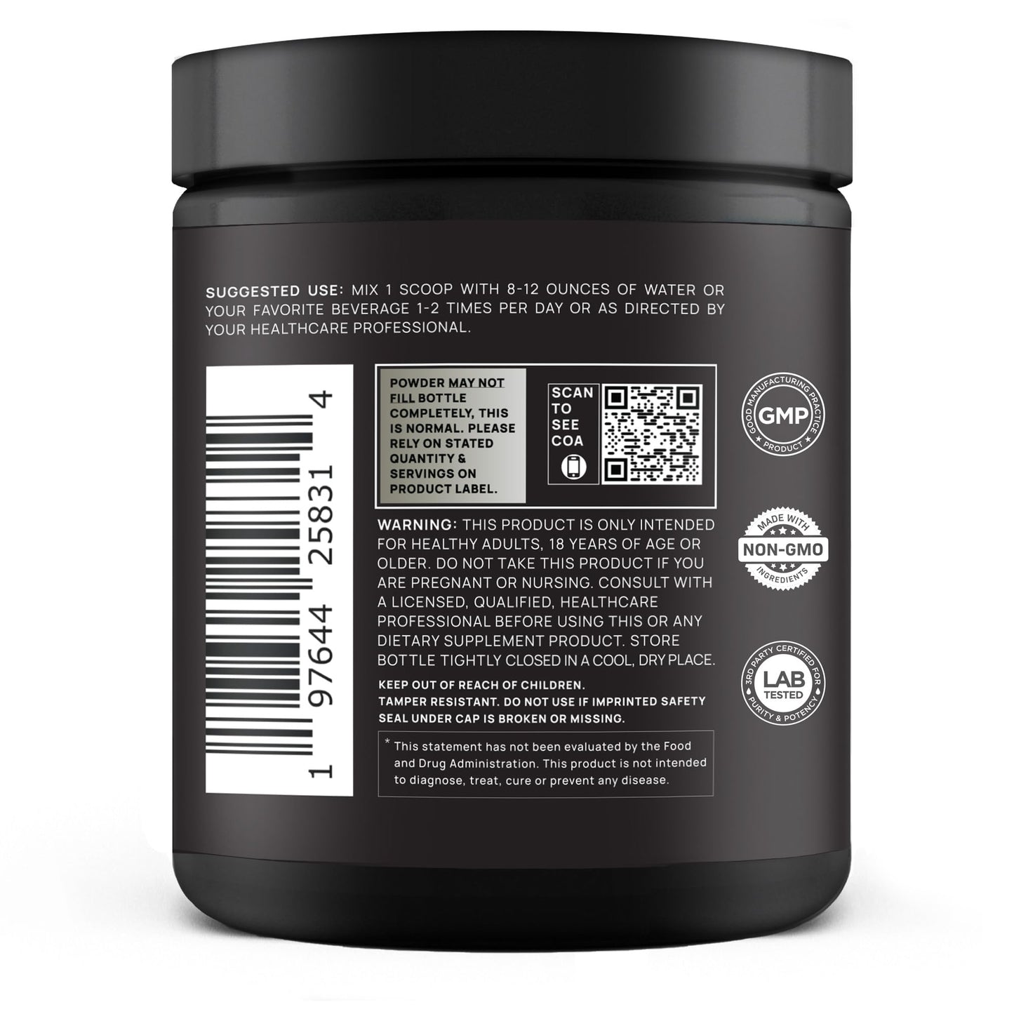 ELMNT Super Multi Collagen Burn for Women – Premium Collagen Peptides with Probiotics (Unflavored)