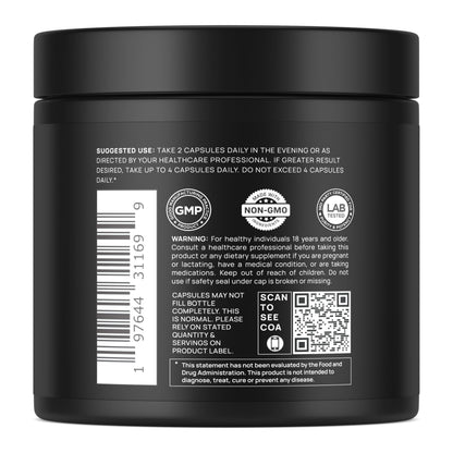 ELMNT Triple Sleep Magnesium Threonate | Magtein 1000mg | L-Theanine 200mg & Apigenin 50mg