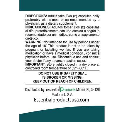 ELP ESSENTIAL Guisazo de Caballo & Chancapiedra 500 mg - 90 Capsules Pack of 2 | Promotes Healthy Kidneys