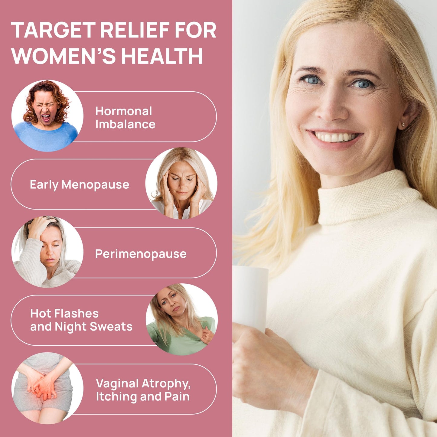 Elrisme Estriol Cream for Women – Natural Bioidentical Estrogen, Menopause Support, 50ml