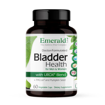 EMERALD LABS Bladder Health - Cranberry Extract Supplement with Pumpkin Seed & Horsetail | Urinary Tract Support | 60 Veg Capsules (30-Day Supply)