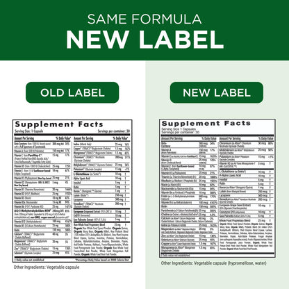 EMERALD LABS Men's 45+ 1-Daily Multi – Saw Palmetto, Lycopene & More | Heart, Bone & Immune Support
