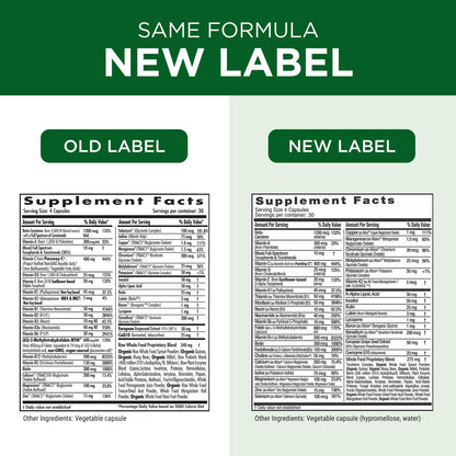 EMERALD LABS Complete Clinical Multi - Multivitamin for Gut Health & Immune Support | 120 Veg Capsules