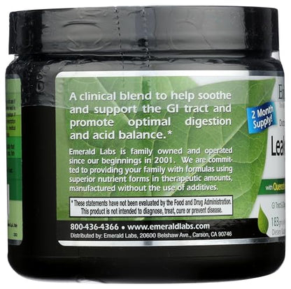 Emerald Labs Leaky Gut Health – Digestive Support Supplement (6.45 oz)