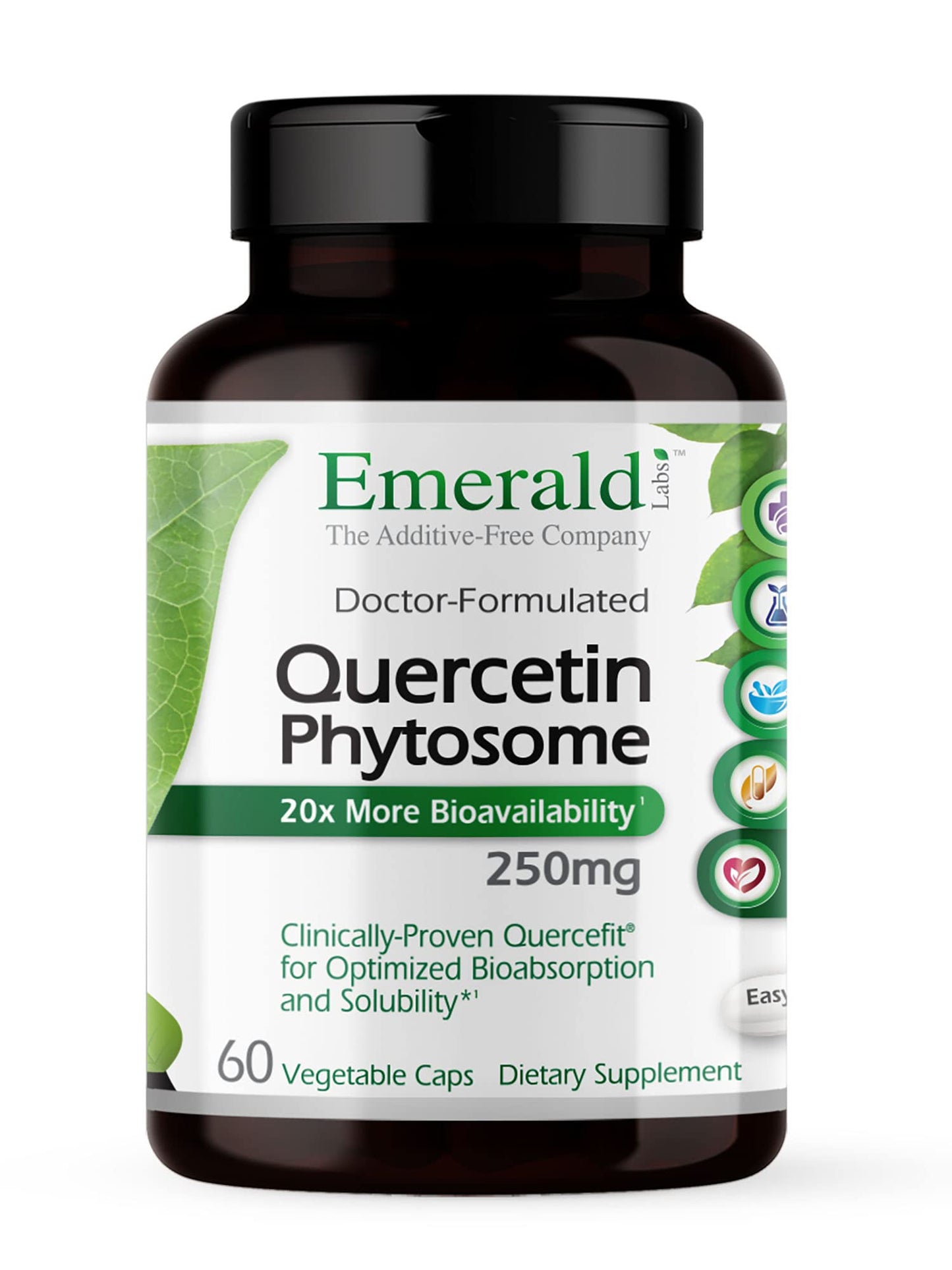Emerald Labs Quercetin Phytosome – Immune Support, Vegan & Gluten-Free, 60VCaps