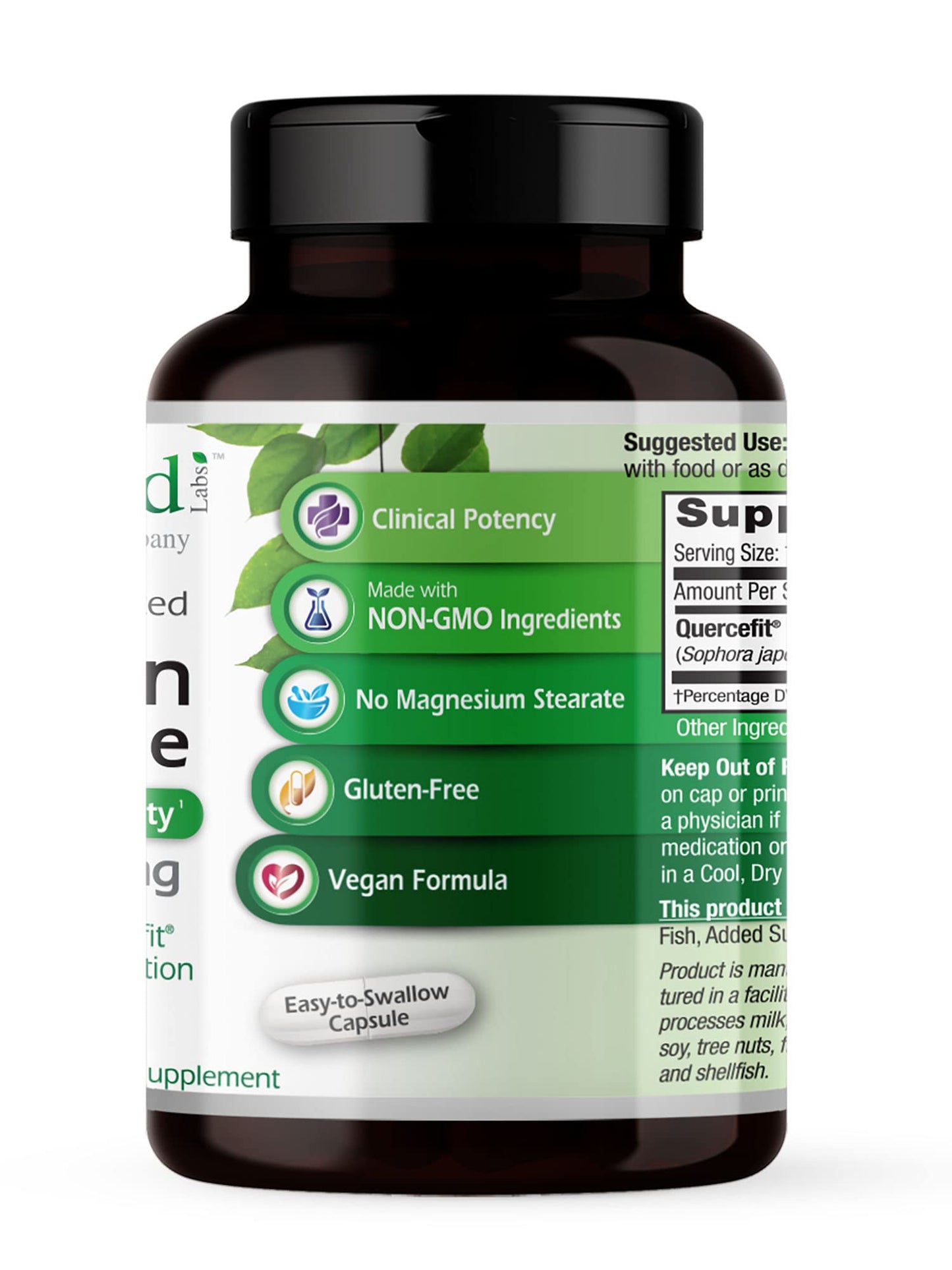 Emerald Labs Quercetin Phytosome – Immune Support, Vegan & Gluten-Free, 60VCaps
