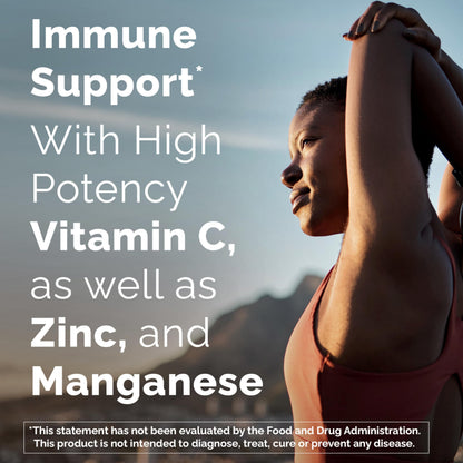 Emergen-C 1000mg Vitamin C Powder – Immune Support, Orange Flavor, 60 Count