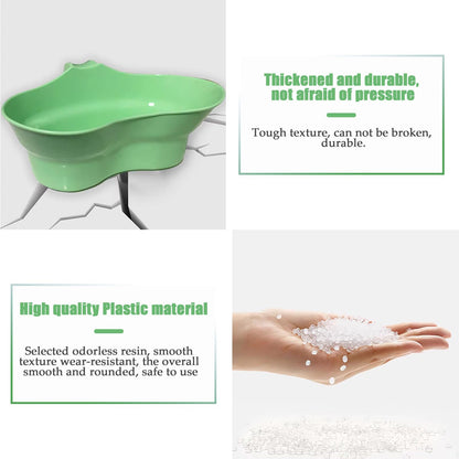 Emesis Basin for Elderly Care – Wide Mouth Vomit Basin Cup with Arc Design