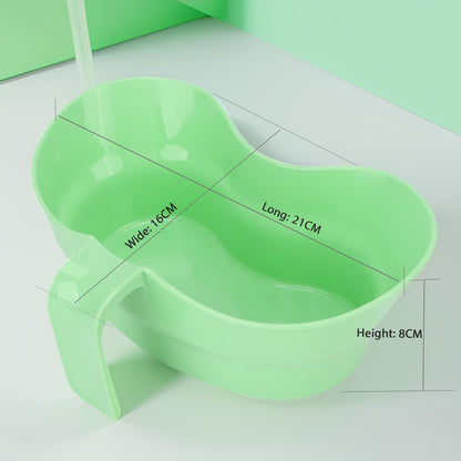 Emesis Basin for Elderly Care – Wide Mouth Vomit Basin Cup with Arc Design