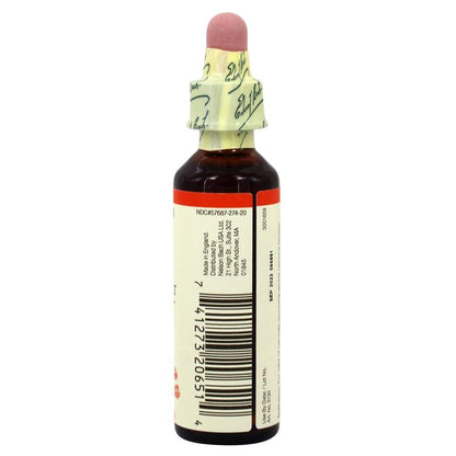 Bach Original Flower Remedies Red Chestnut – Peace of Mind (20ml) – Vegan & Gluten Free
