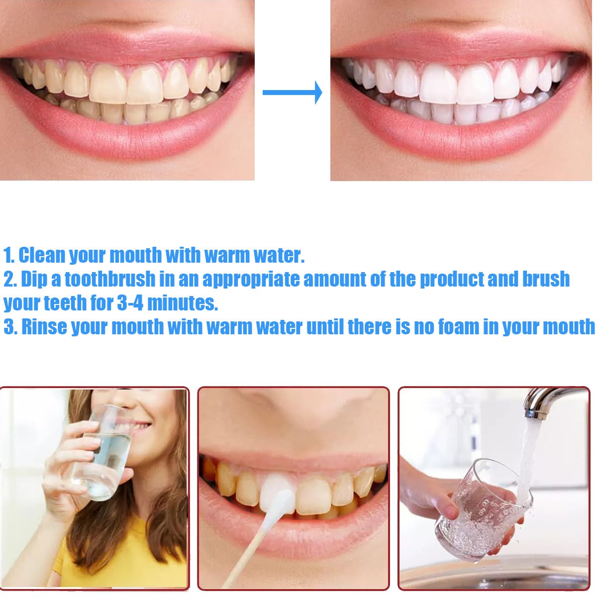 Niacinamide Whitening Toothpaste by Utogru – Enamel Care & Fresh Breath