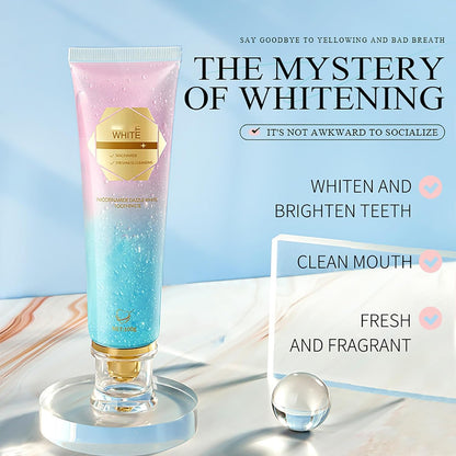 Niacinamide Whitening Toothpaste – 2 Pack | Fresh Breath & Stain Removal