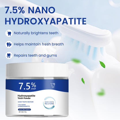 Microcrystalline Hydroxyapatite Toothpaste Powder for Enamel Remineralization