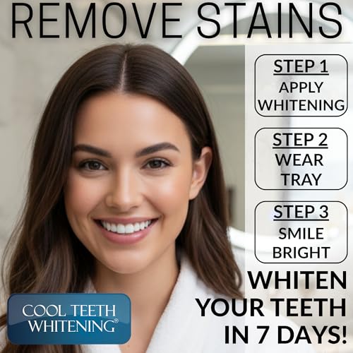 Teeth Whitening Kit – 44% Carbamide Peroxide, Pro Strength (2 Trays, 5 Syringes)