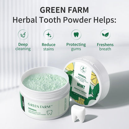 Xylitol Tooth Powder – Plaque Defense & Gum Care | Enamel-Safe Whitening