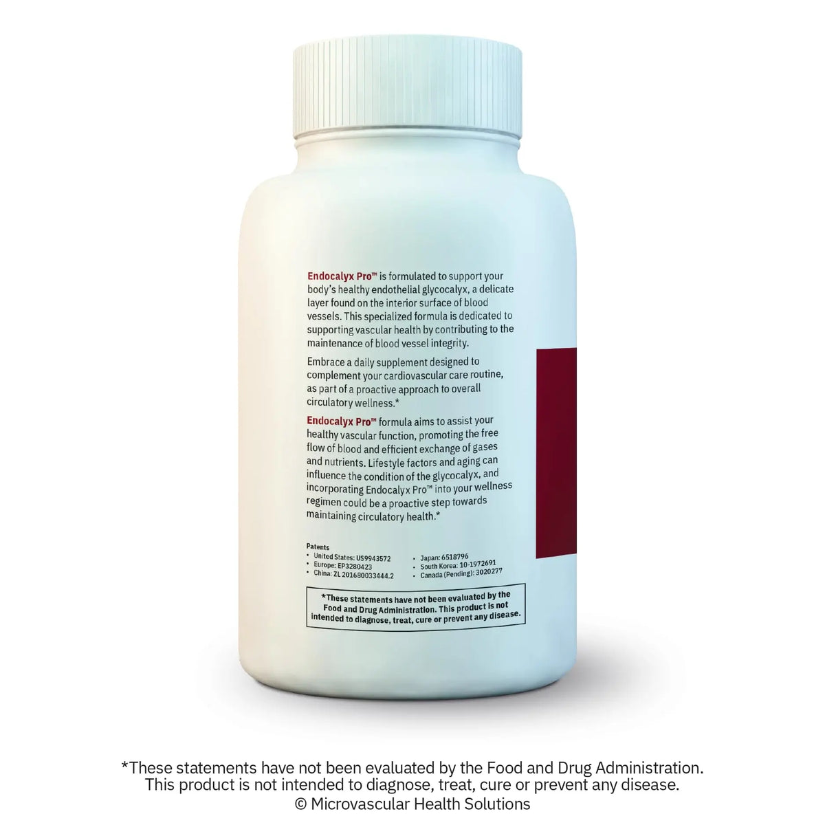 MYBODYRX Endocalyx Pro Supplement – Endothelial Glycocalyx Support for Vascular & Microcirculation Health | 120 Veggie Capsules BritishVita | Premium UK Vitamins & Wellness Supplements