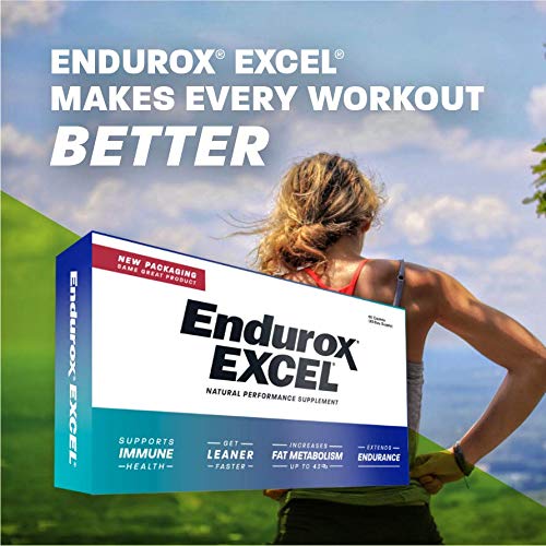 Pacific Health Endurox Excel – Natural Performance Supplement, 60 Caps