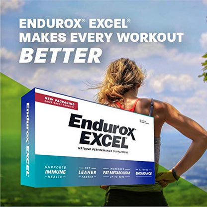 Pacific Health Endurox Excel – Natural Performance Supplement, 60 Caps