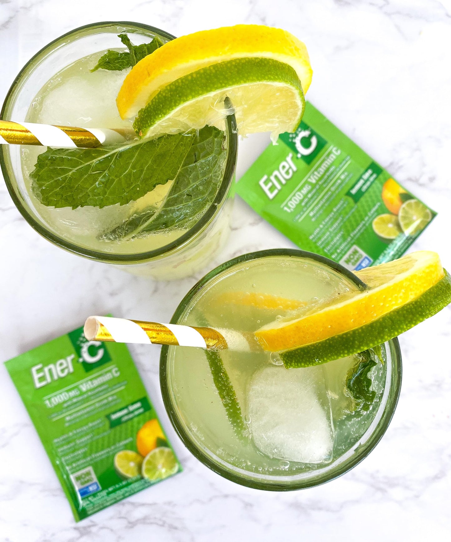 Ener-C Multivitamin Drink Mix – Lemon Lime (30 Count) | Hydration & Immune Support