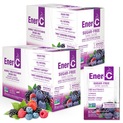 Ener-C Sugar Free Multivitamin Drink Mix – Hydration Packets