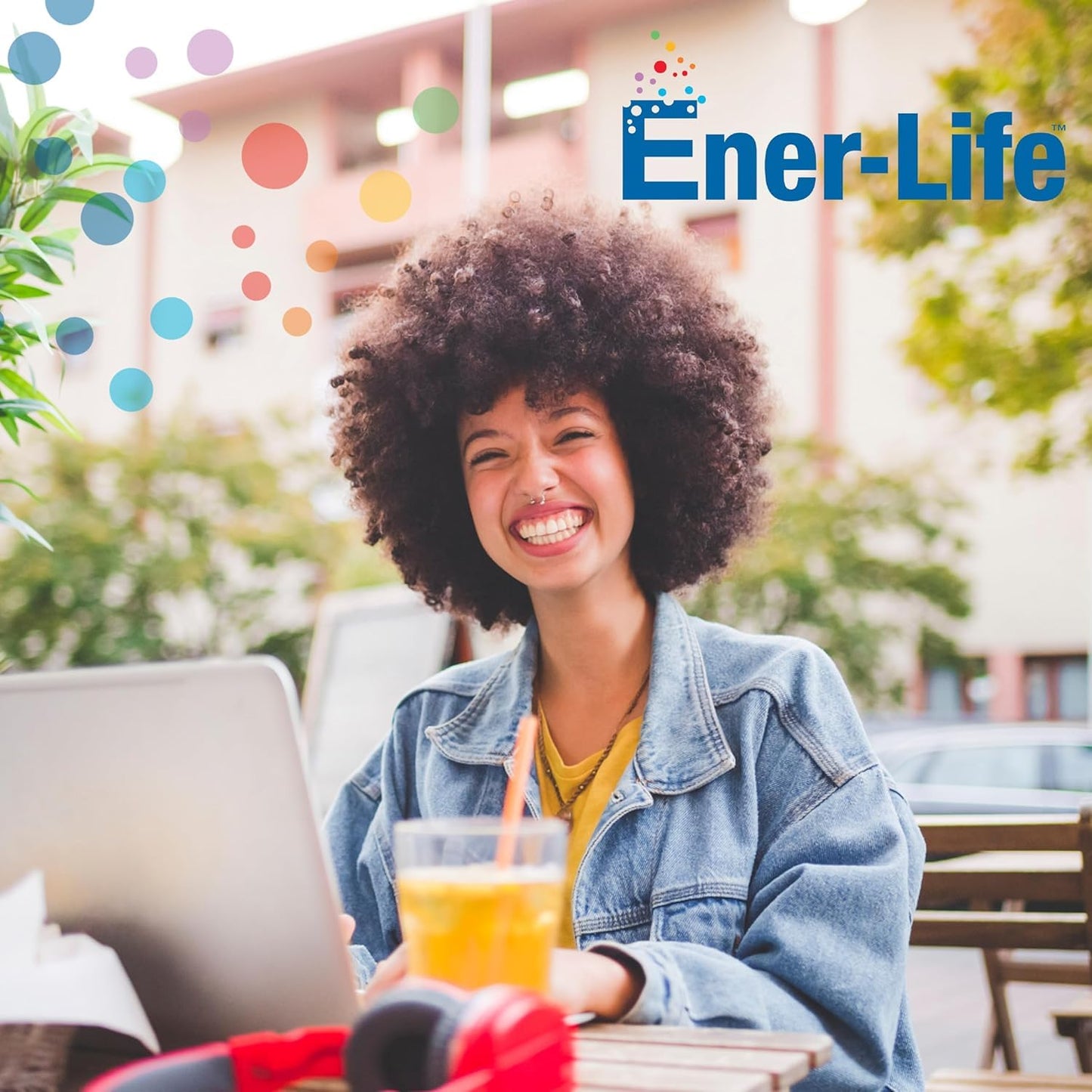 Ener-Life Orange B+ 30 Count – Sugar Free Multivitamin Drink Mix (5.42 g)