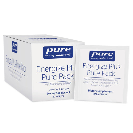 Pure Encapsulations Energize Plus Pure Pack – Energy & Metabolism Support (30 Packets) BritishVita | Premium UK Vitamins & Wellness Supplements