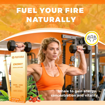 Energy Diffuser Pen – Guarana, Green Tea & Taurine for Focus & Energy