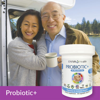 Eniva Health Probiotic with Prebiotic - 50B CFU, 30 Caps