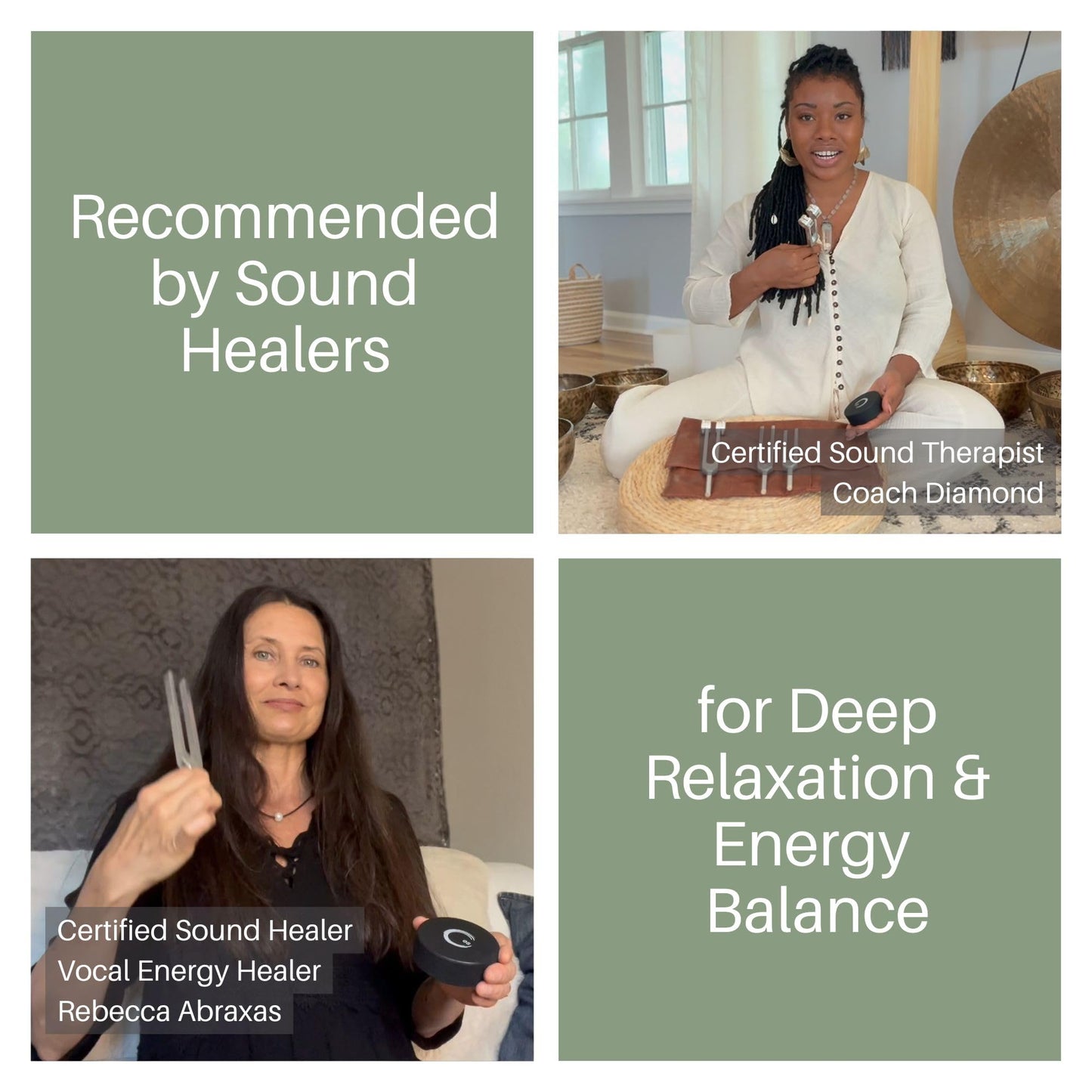 ENSO SENSORY Resonance Tuning Fork Set – 128Hz, 136.1Hz, 256Hz, 384Hz for Stress, Sleep & Chakra Balance