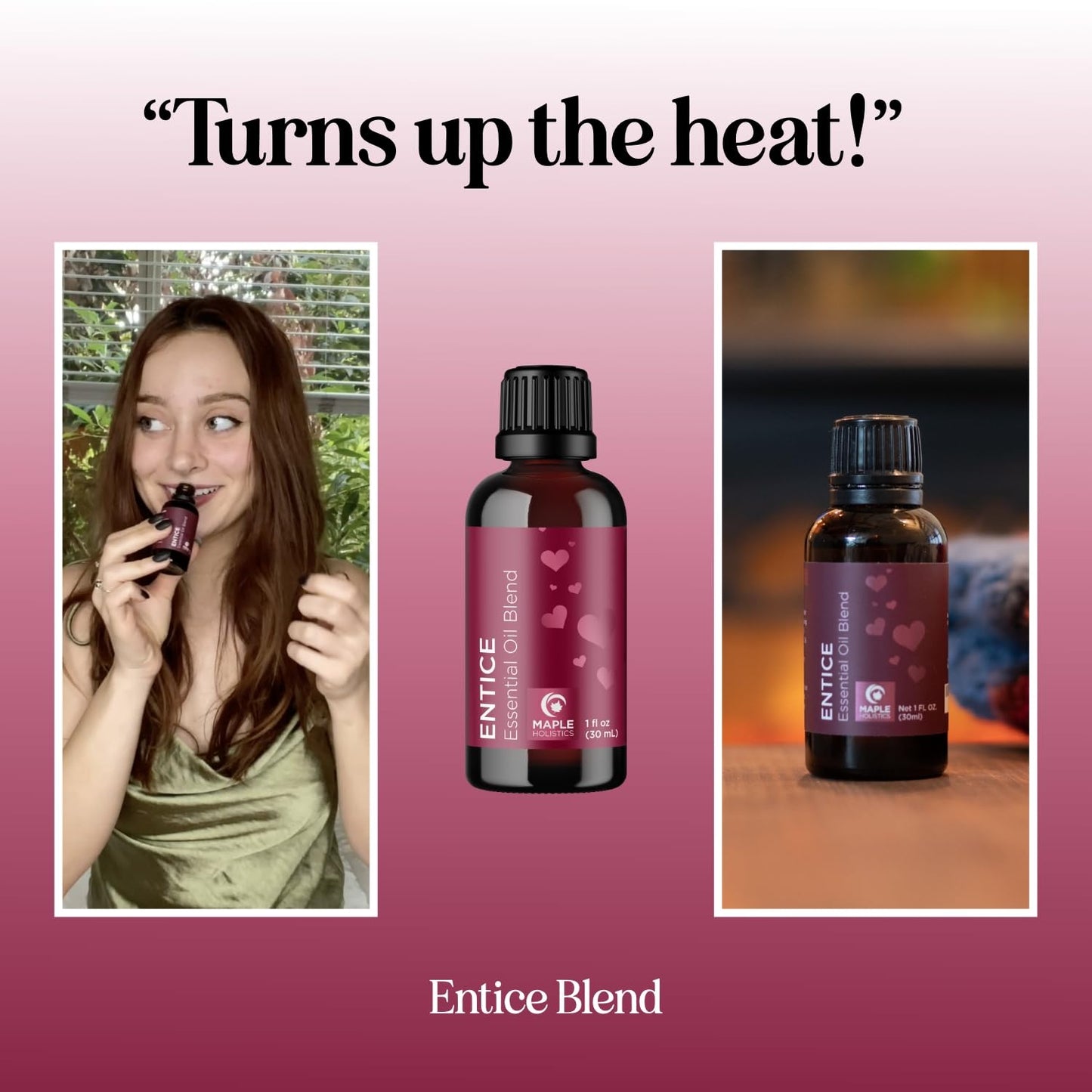 Entice Diffuser Essential Oil Blend – Romantic Lavender, Palmarosa & Ylang-Ylang