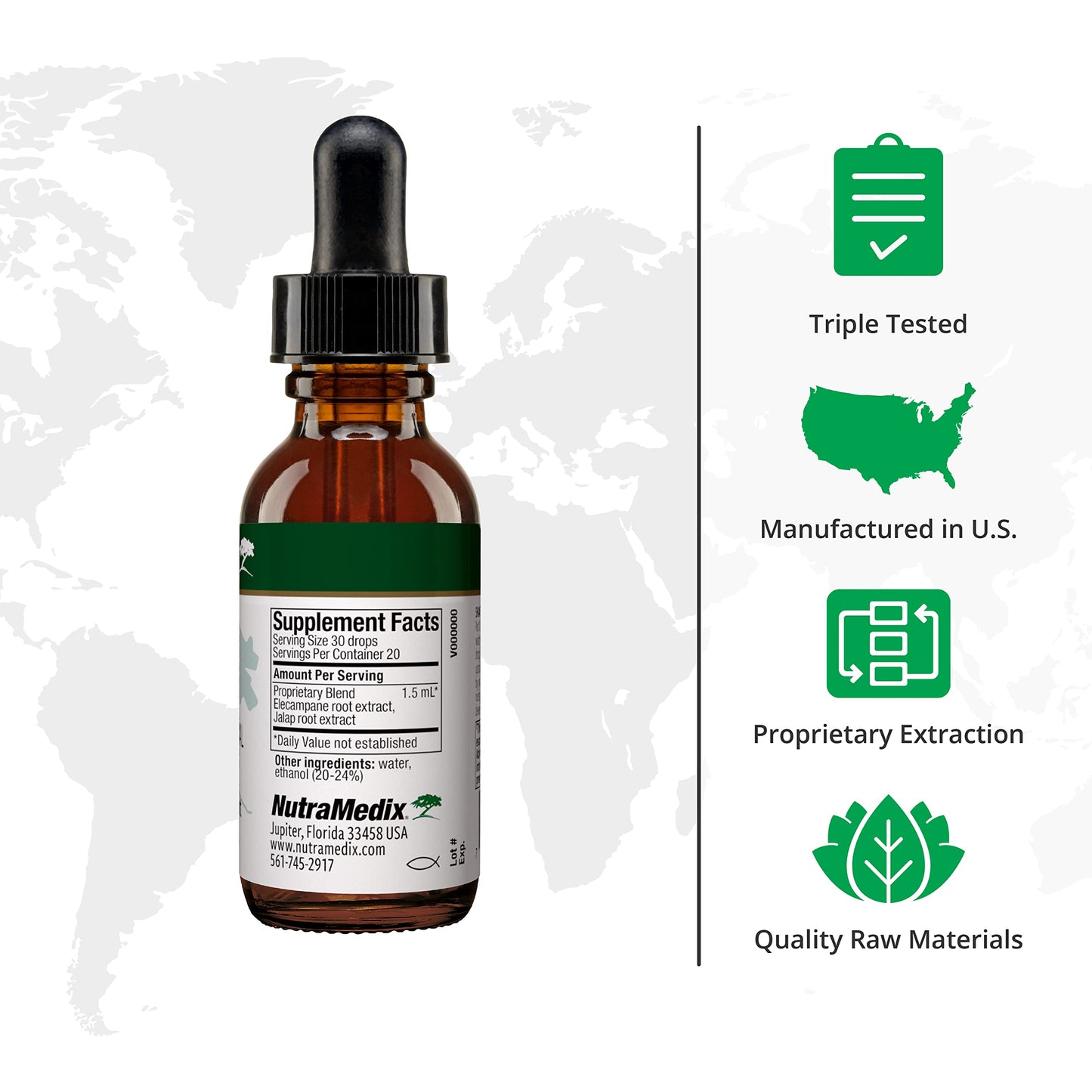 NutraMedix Enula Liquid Drops – Immune Support & Antioxidants (1oz / 30ml)