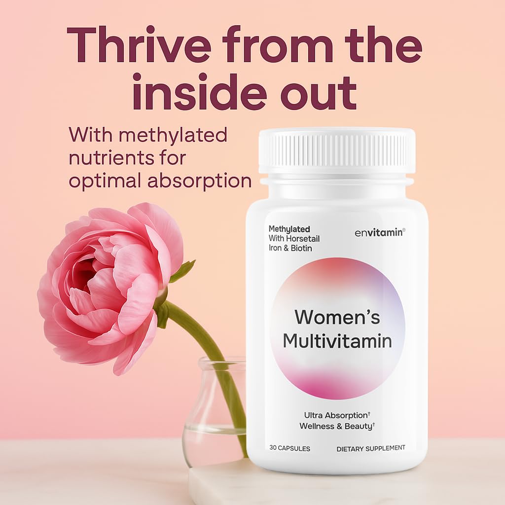 envitamin Women's Methylated Multivitamin & Multimineral – Ultra Absorption