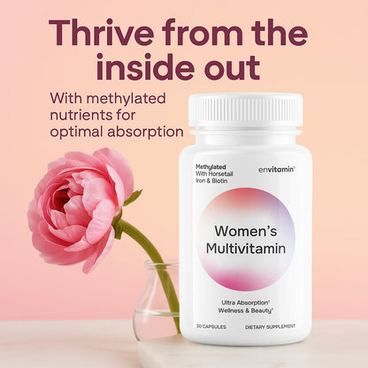envitamin Women's Methylated Multivitamin & Multimineral – Ultra Absorption