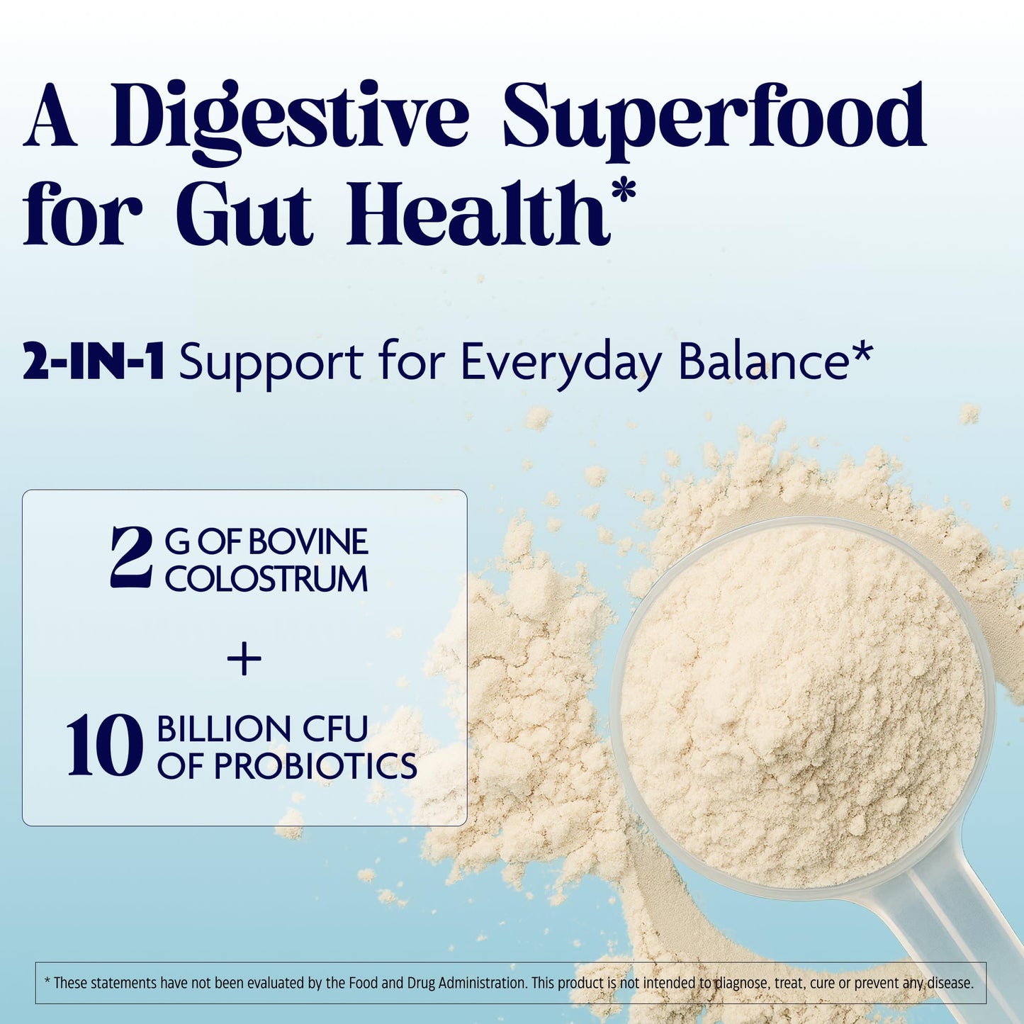 Enzymedica Colostrum Powder with Probiotics – Grass-Fed 2g Colostrum + 10B CFU | Gut & Immune Support, 30 Servings