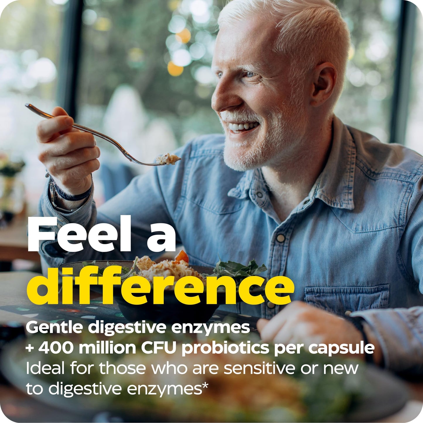 Enzymedica Digest Basic + Probiotics – Gentle Digestive Enzymes, 90 Count