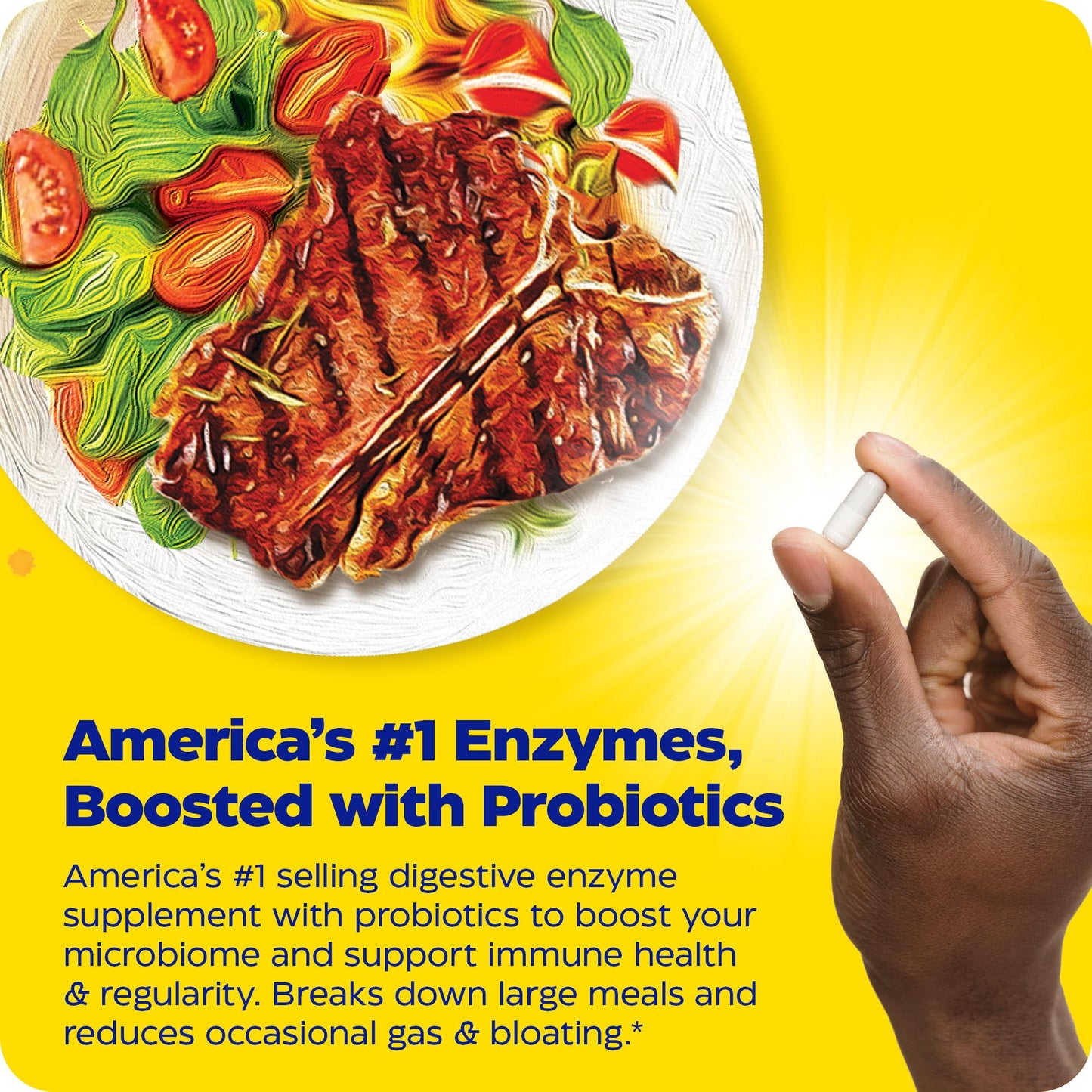 Enzymedica Digest Gold + Probiotics – 2-in-1 Digestive Enzymes & Probiotics, 1 Billion Cultures, 45 Count
