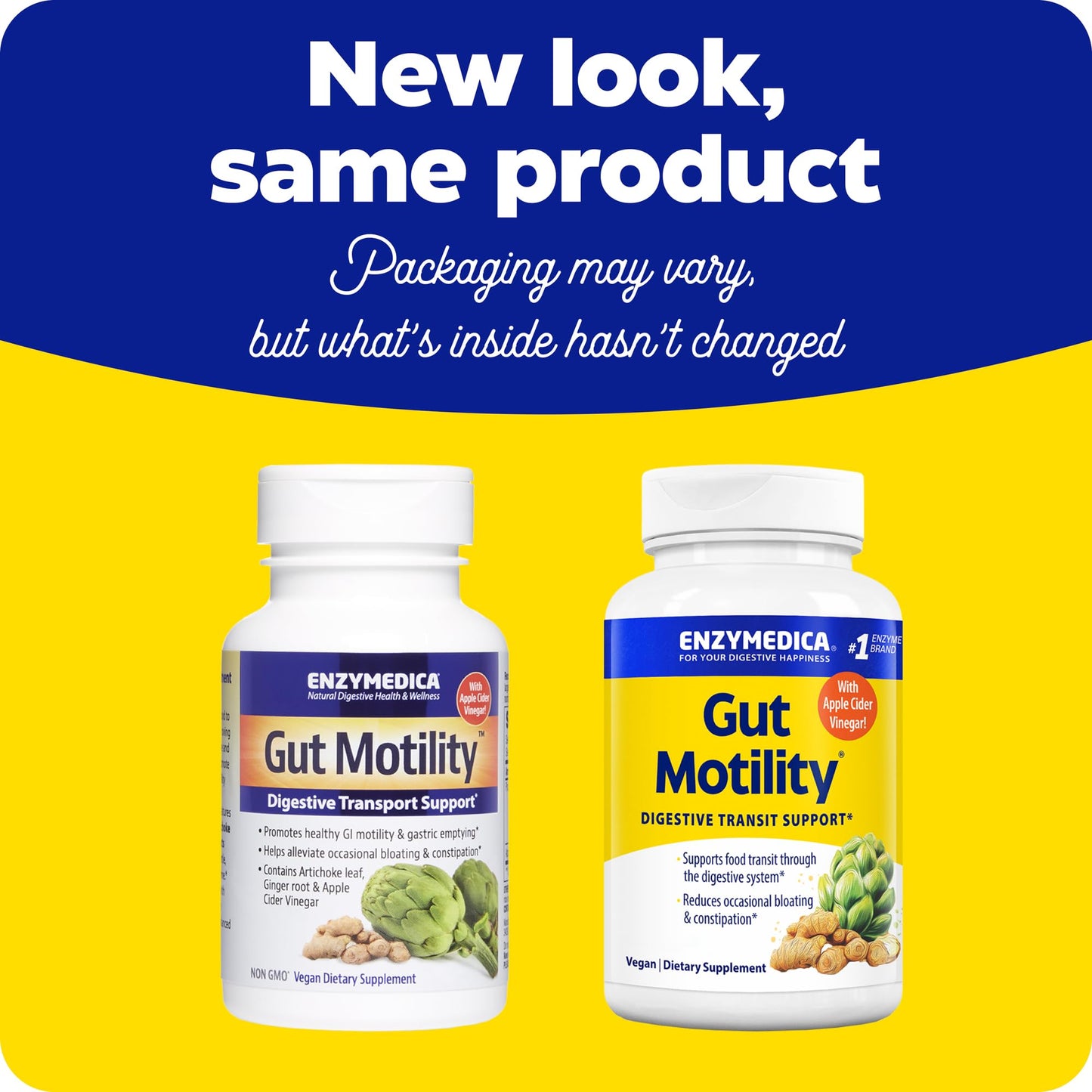 Enzymedica Gut Motility – Digestive Transport Support, 30 Count