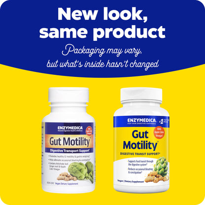 Enzymedica Gut Motility – Digestive Transport Support, 30 Count