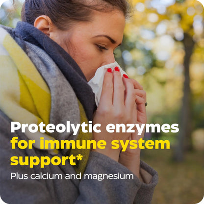 Enzymedica Immune Defense Extra Strength – Proteolytic Enzymes for 2X Immune & Respiratory Support (90 Count) BritishVita | Premium UK Vitamins & Wellness Supplements