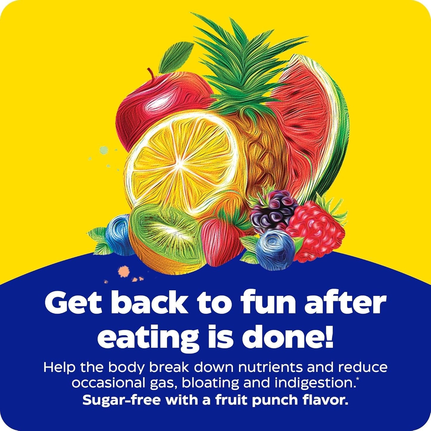 Enzymedica Kids Digest Chewable Digestive Enzymes – Fruit Punch, 60 Servings