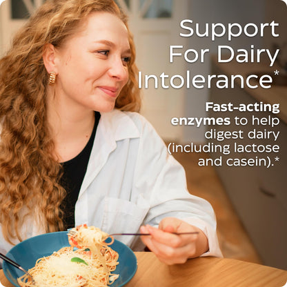Enzymedica Lacto: Pro Lactase Pills for Lactose and Dairy Digestion