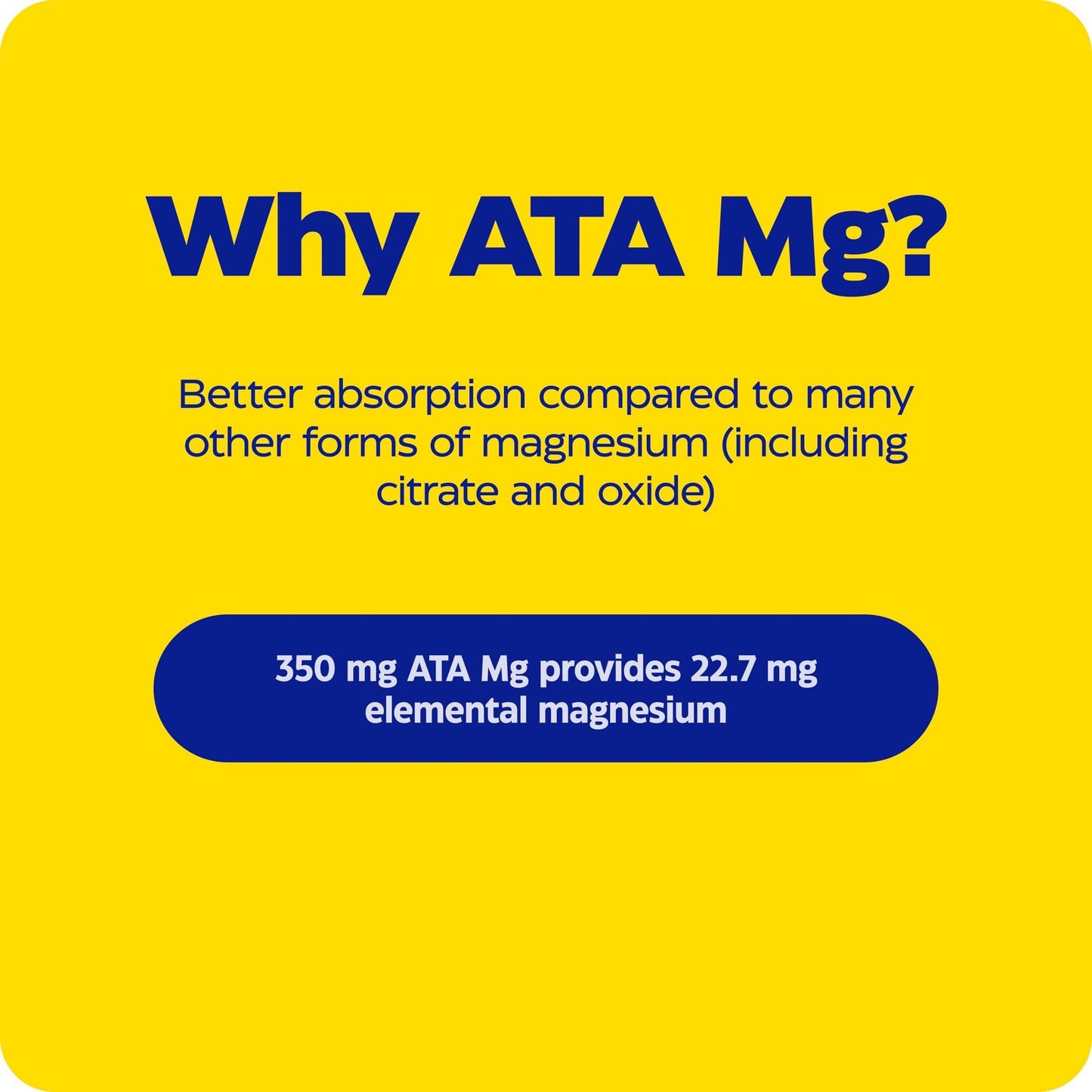 Enzymedica Magnesium Mind with ATA Mg – High-Bioavailability Magnesium for Sleep, Stress & Cognition | 60 Count