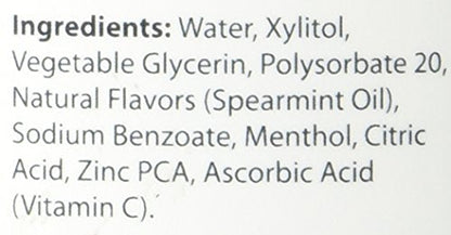 Epic Xylitol Spearmint Mouthwash 16 oz – Sugar-Free Oral Rinse