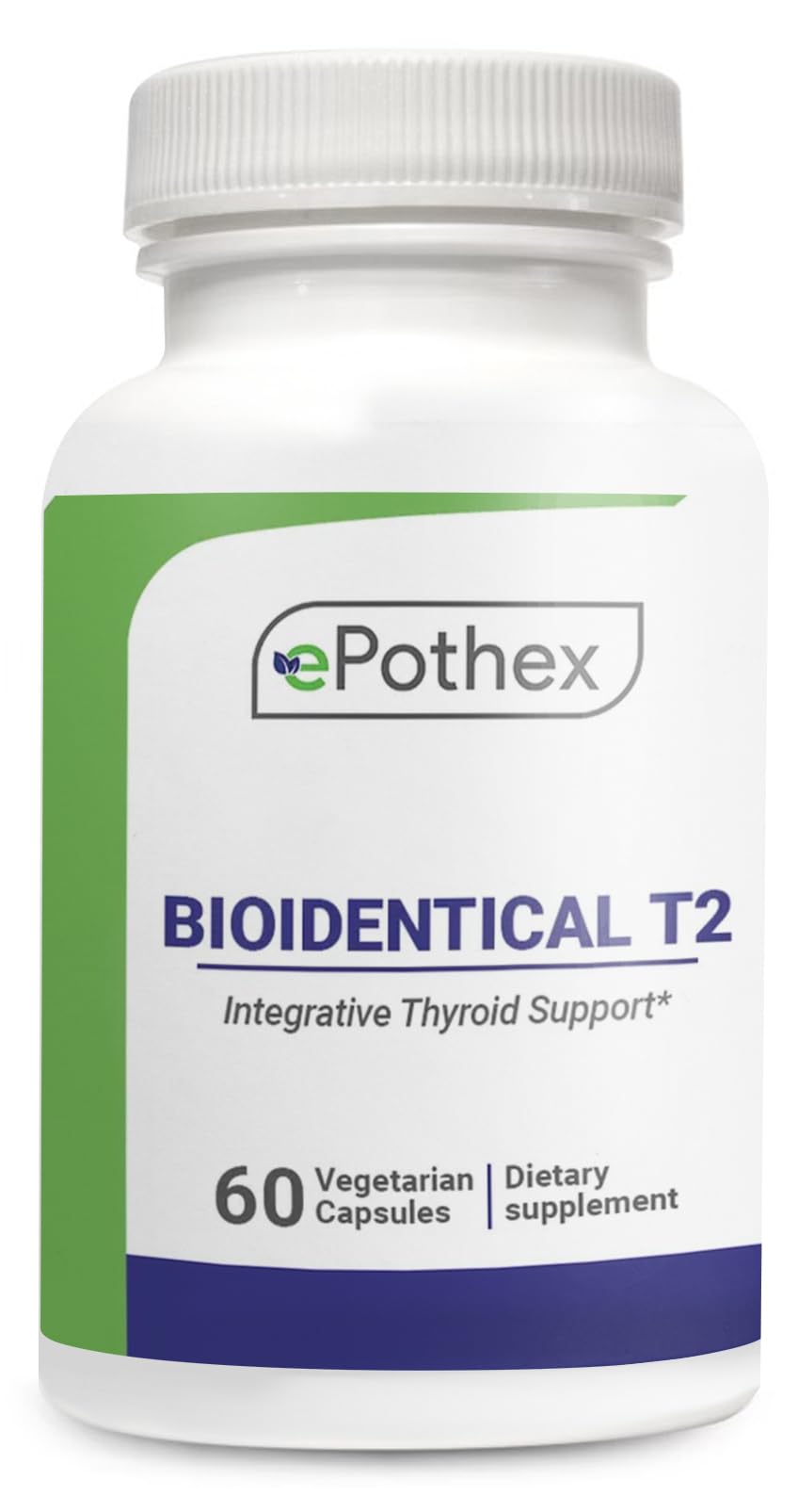 EPOTHEX Bioidentical T2 - Integrative Thyroid Support | Metabolism & Energy | 60 Capsules (2 mo)