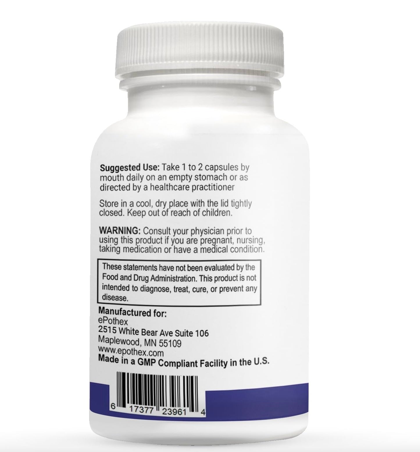 EPOTHEX Bioidentical T2 - Integrative Thyroid Support | Metabolism & Energy | 60 Capsules (2 mo)