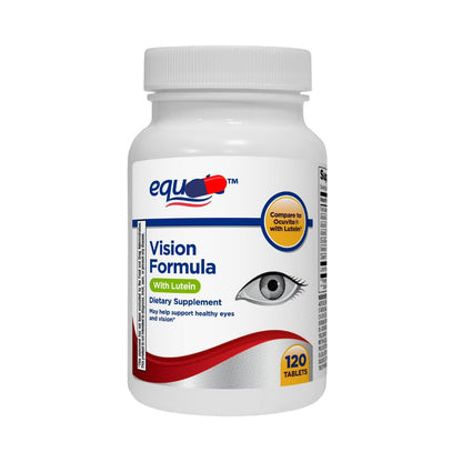 Equate Vision Formula with Lutein - 120 Tablets | Vision Clarity & Eye Wellness