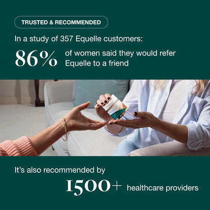 Equelle Multi-Symptom Menopause Relief – Hormone-Free S-Equol, 60 Tablets