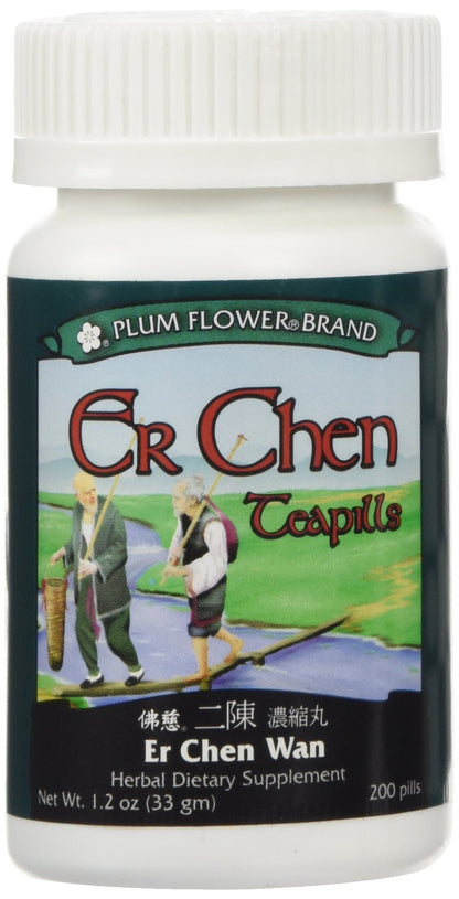 Er Chen Teapills (Er Chen Wan) – 200 ct – Plum Flower | Traditional Chinese Medicine